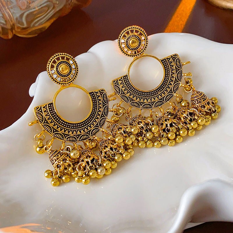 Light Luxury S925 Silver Ethnic Style Earrings - ACOOE