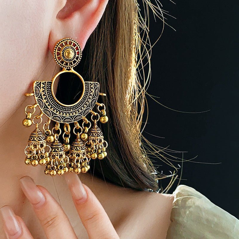 Light Luxury S925 Silver Ethnic Style Earrings - ACOOE