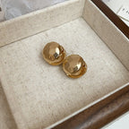 Real Gold Plated Silver Needle Geometric Rectangle Earrings - ACOOE