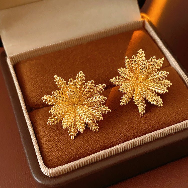 S925 Silver 3D Wheat Earrings - ACOOE