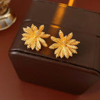 S925 Silver 3D Wheat Earrings - ACOOE