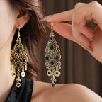 S925 Silver Light Luxury Ethnic Style Earrings - ACOOE