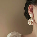 S925 Silver Light Luxury Flower Earrings - ACOOE