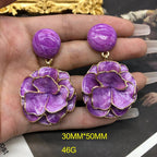 S925 Silver Light Luxury Flower Earrings - ACOOE