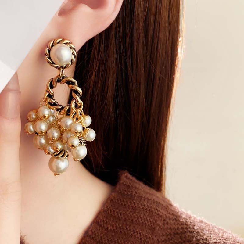 S925 Silver Light Luxury Pearl Earrings - ACOOE