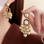 S925 Silver Light Luxury Pearl Earrings - ACOOE