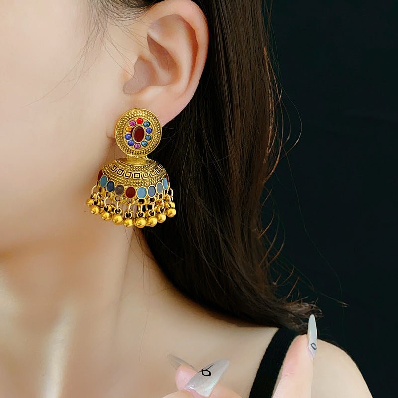 S925 Silver Light Luxury Vintage Earrings - ACOOE