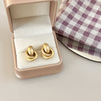 S925 Silver Minimally Matte Earrings - ACOOE