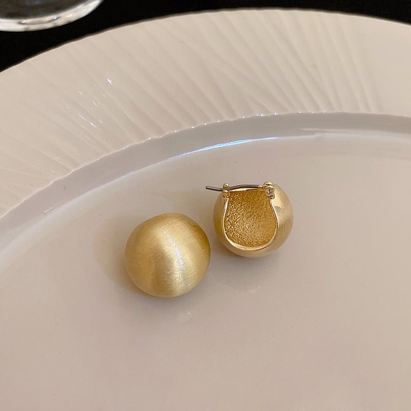 S925 Silver Needle Bead Heart Earrings - ACOOE