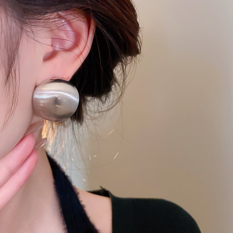 S925 Silver Needle Bead Heart Earrings - ACOOE