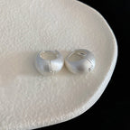 S925 Silver Needle Bead Heart Earrings - ACOOE