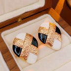 S925 Silver Needle Vintage Oil Drop Earrings - ACOOE