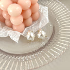 S925 Silver Retro Irregular Pearl Earrings - ACOOE