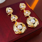 S925 Silver Retro Pearl Earrings - ACOOE
