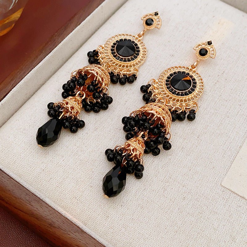 S925 Silver Steel Vintage Earrings - ACOOE