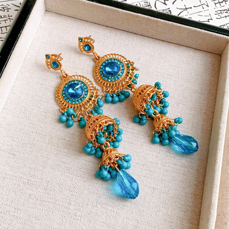 S925 Silver Steel Vintage Earrings - ACOOE