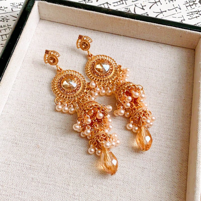 S925 Silver Steel Vintage Earrings - ACOOE