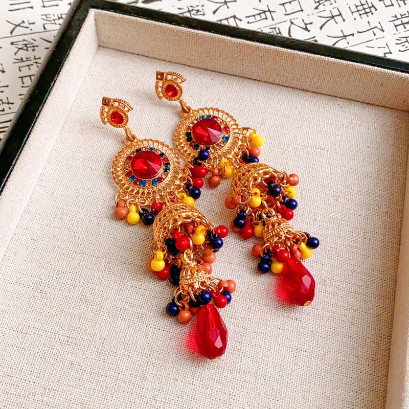 S925 Silver Steel Vintage Earrings - ACOOE