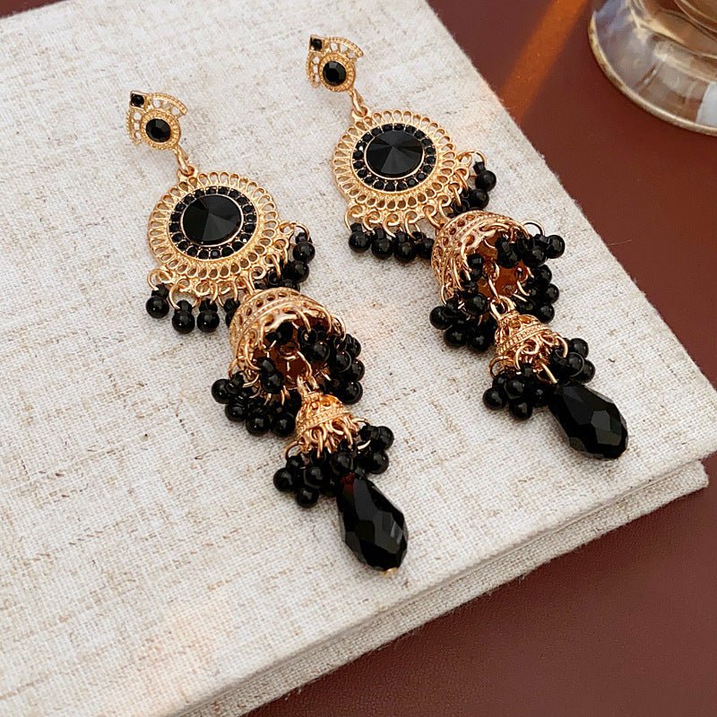 S925 Silver Steel Vintage Earrings - ACOOE