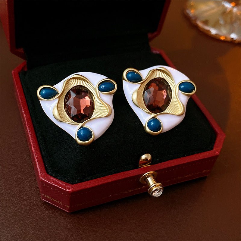 S925 Silver Vintage French Versatile Earrings - ACOOE