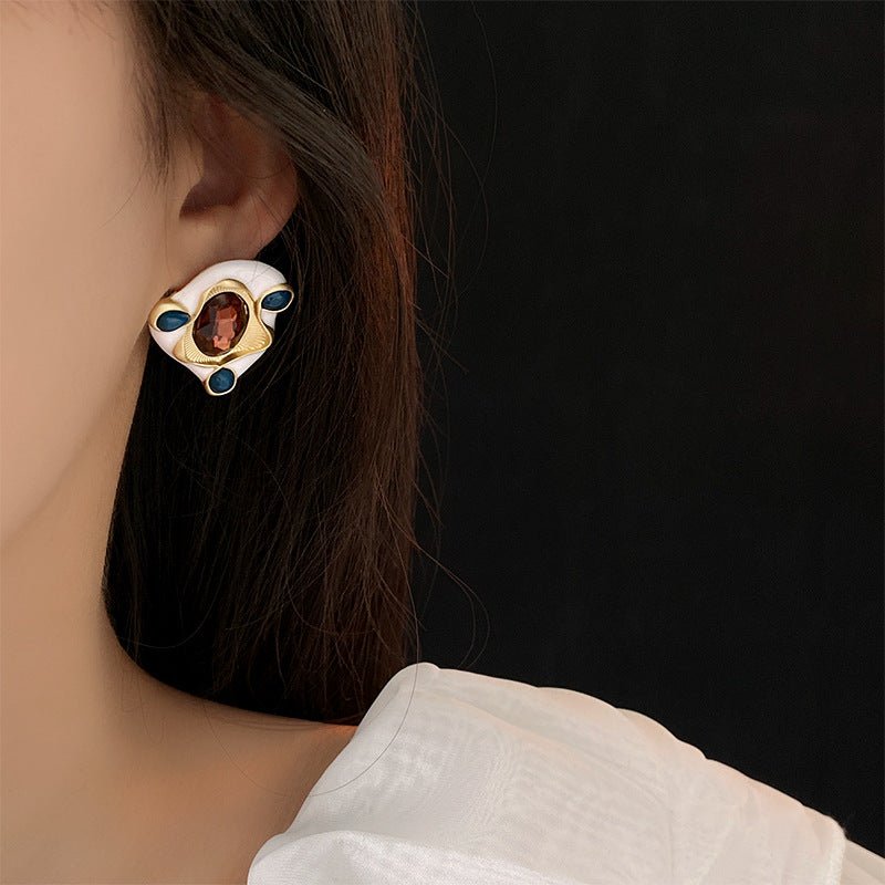 S925 Silver Vintage French Versatile Earrings - ACOOE