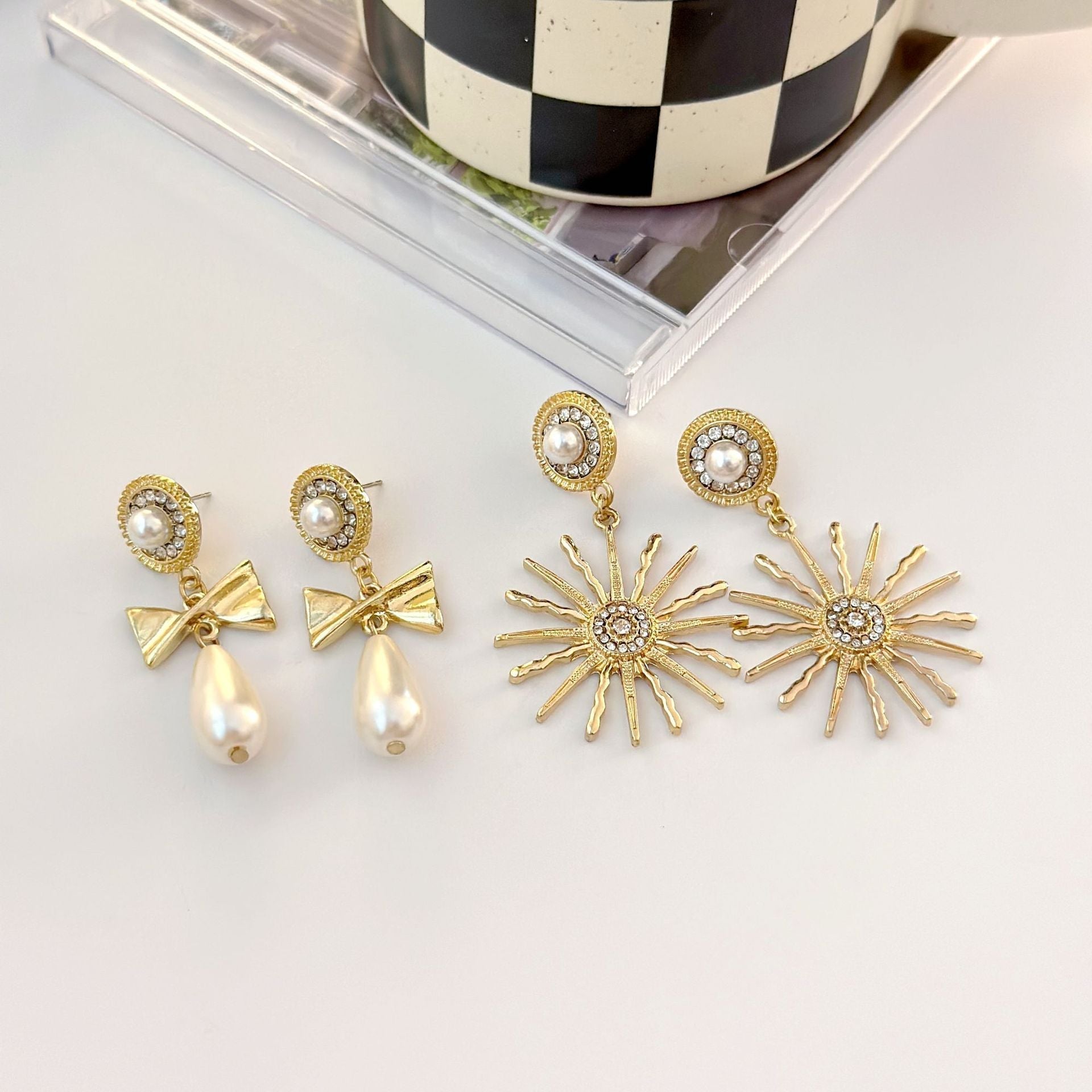 S925 Silver Vintage Sunflower Earrings - ACOOE